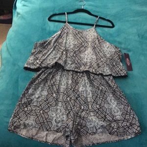 Romper with Open Back